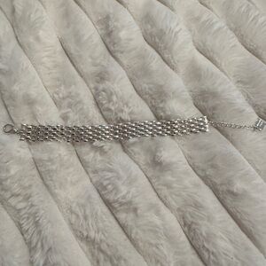 Miranda Frye watch link bracelet - silver